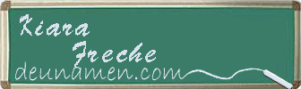 Kiara Freche Visitenkarte